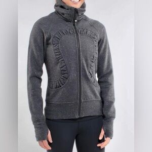Lululemon Cuddle Up Glitter Jacket
Heathered Black (Dark Gray) Approx SZ Large